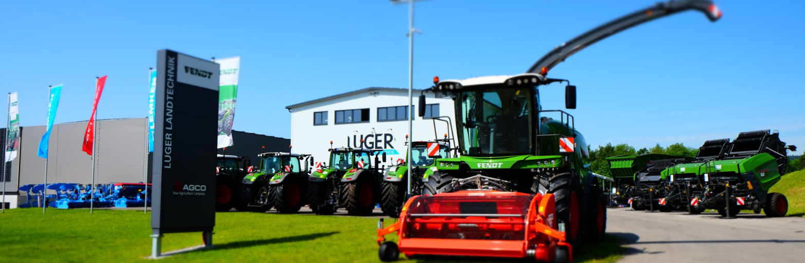 Präsentationsansicht der Firma Luger Landtechnik