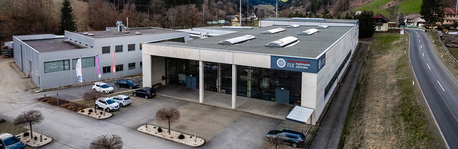 Präsentationsansicht der Firma NZ Hydraulikzylinder GmbH
