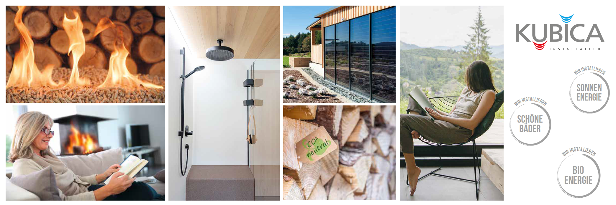 Präsentationsansicht der Firma Installationen Kubica GesmbH & Co KG