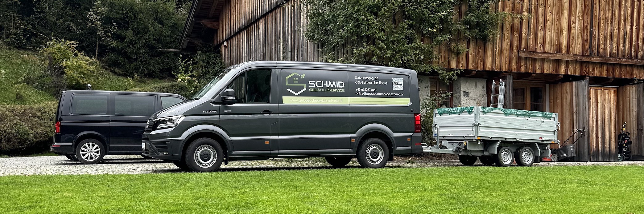 Präsentationsansicht der Firma Gebäudeservice Schmid