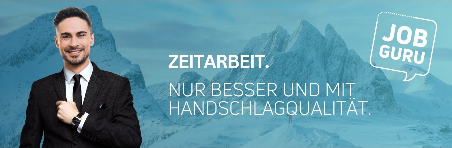 Präsentationsansicht der Firma JOB GURU GmbH