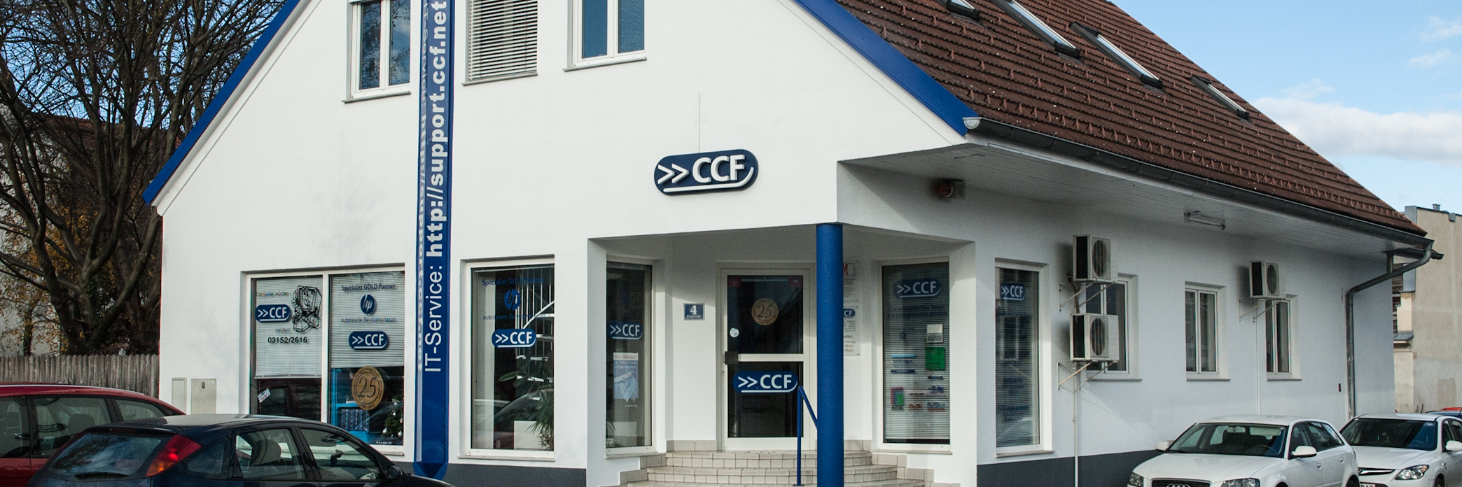 Präsentationsansicht der Firma CCF Computer Center Feldbach 
Ing. Koppendorfer GesmbH