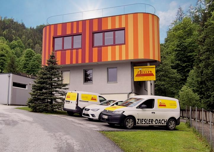 Präsentationsansicht der Firma Helmut Ziesler GmbH Dachdeckerei - Spenglerei