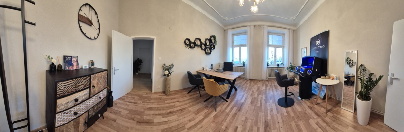 Präsentationsansicht der Firma Alpha Vital Studio Verena Scharl