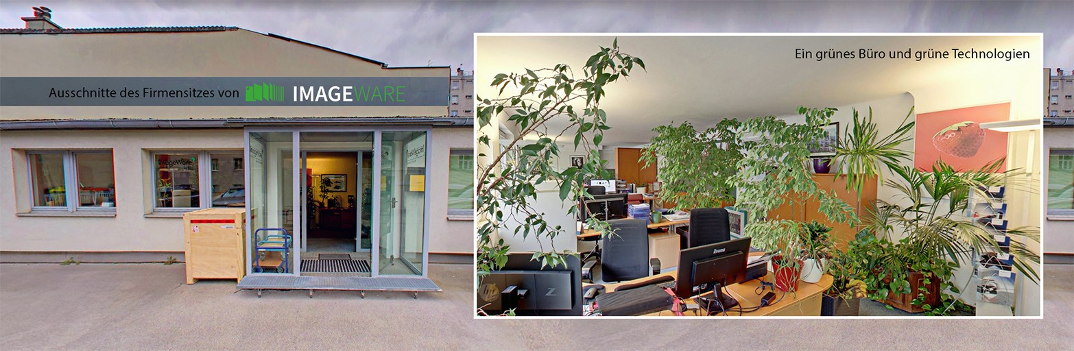 Präsentationsansicht der Firma ImageWare Austria GmbH