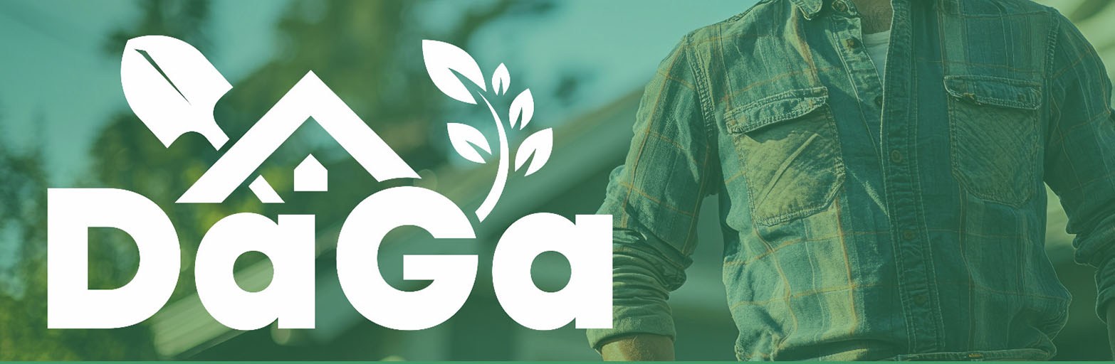 Präsentationsansicht der Firma DaGa 
Ihr Dach-, Haus- & Gartenservice