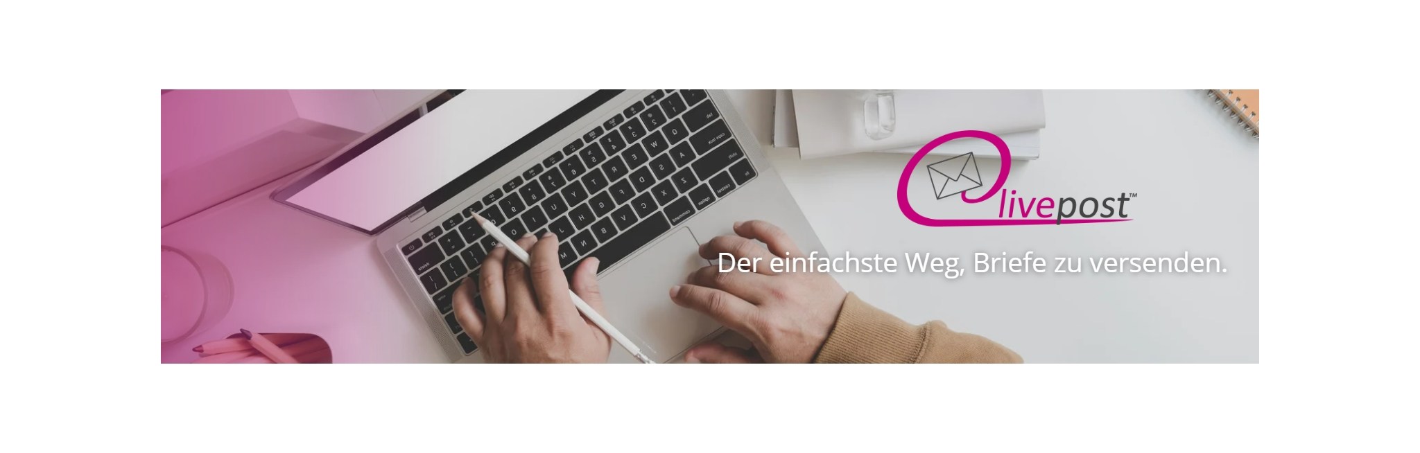 Präsentationsansicht der Firma Livepost Austria GmbH -
Das Onlinepostamt