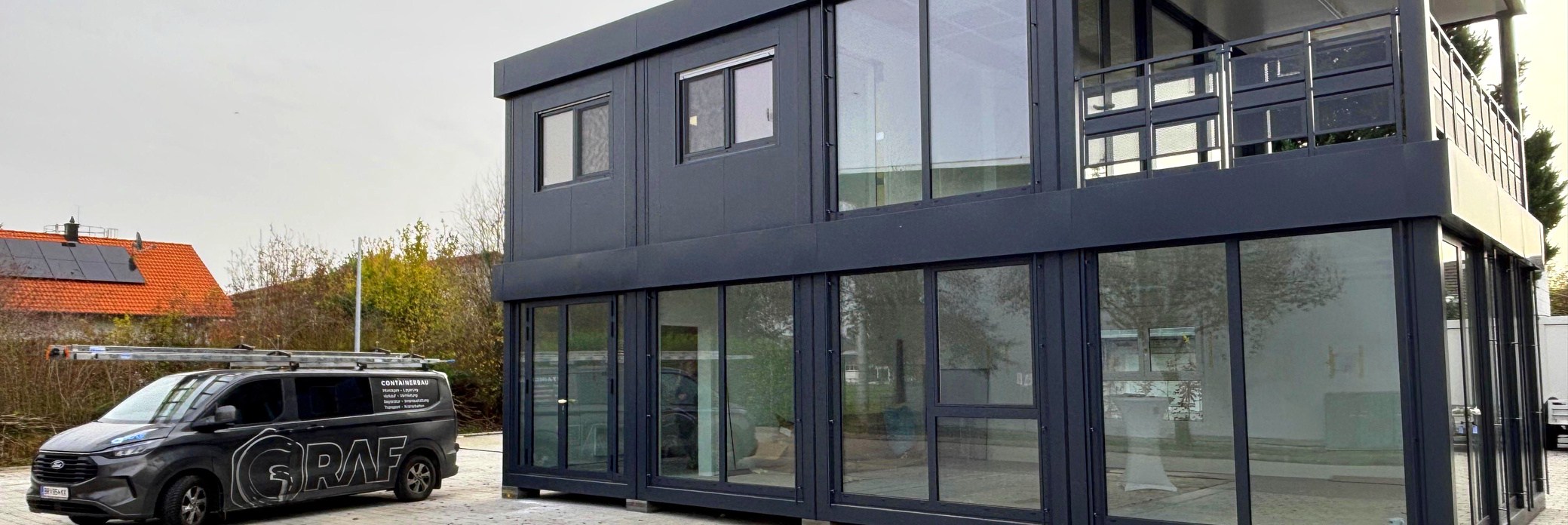 Präsentationsansicht der Firma Containerbau Graf GmbH