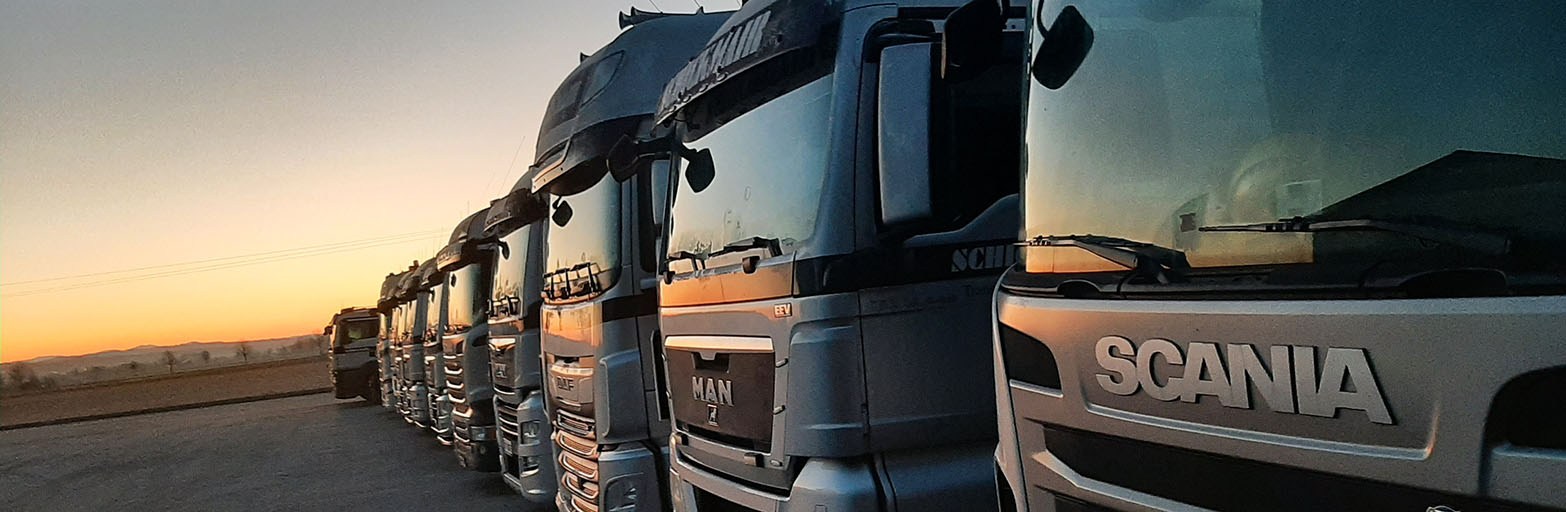 Präsentationsansicht der Firma Schickmair Transporte GmbH & Co KG