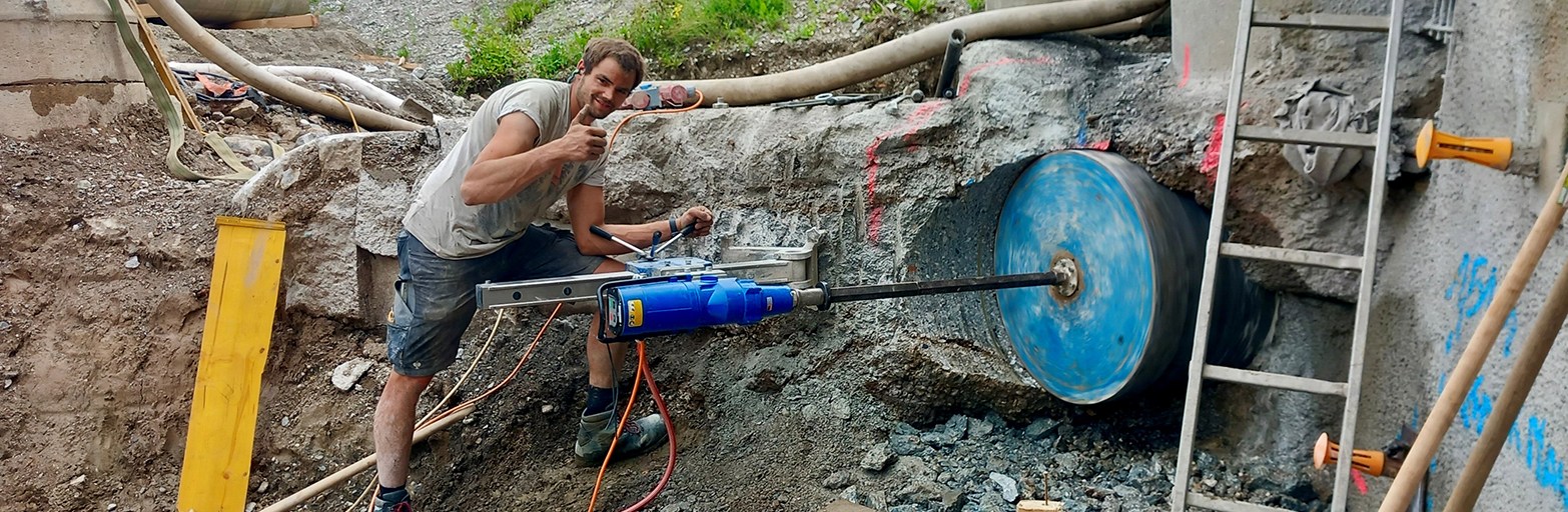 Präsentationsansicht der Firma Betonbohr & Schneidedienst MERSA GmbH