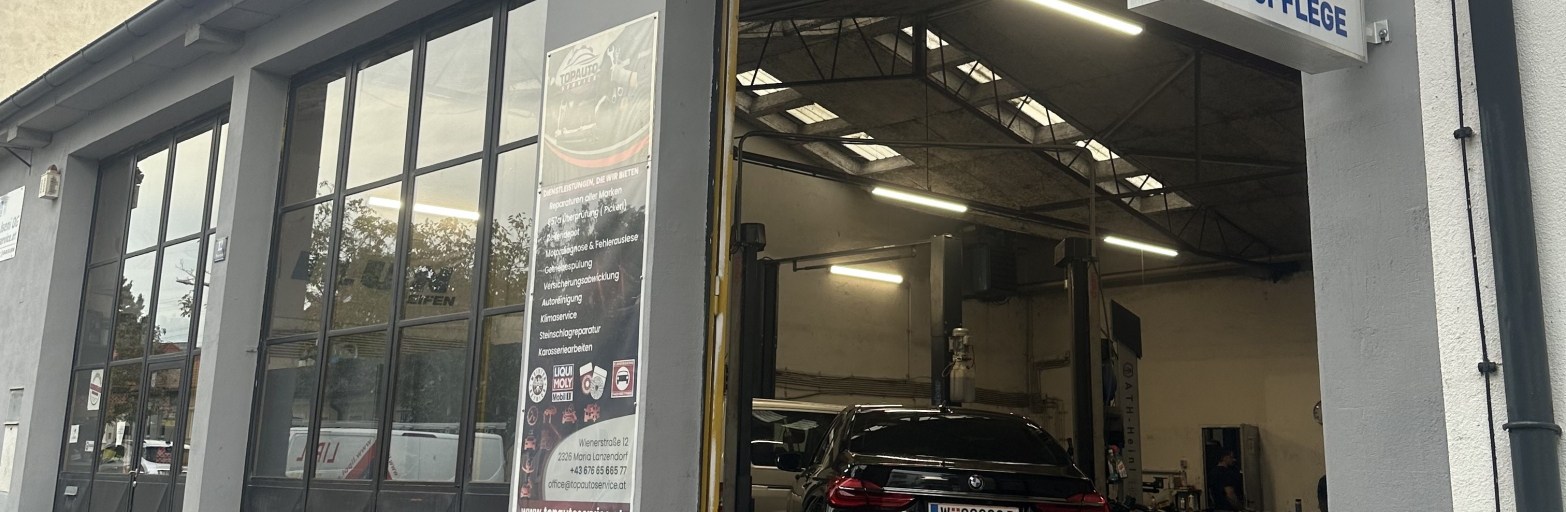 Präsentationsansicht der Firma TOPAUTO Service Iseni e.U.