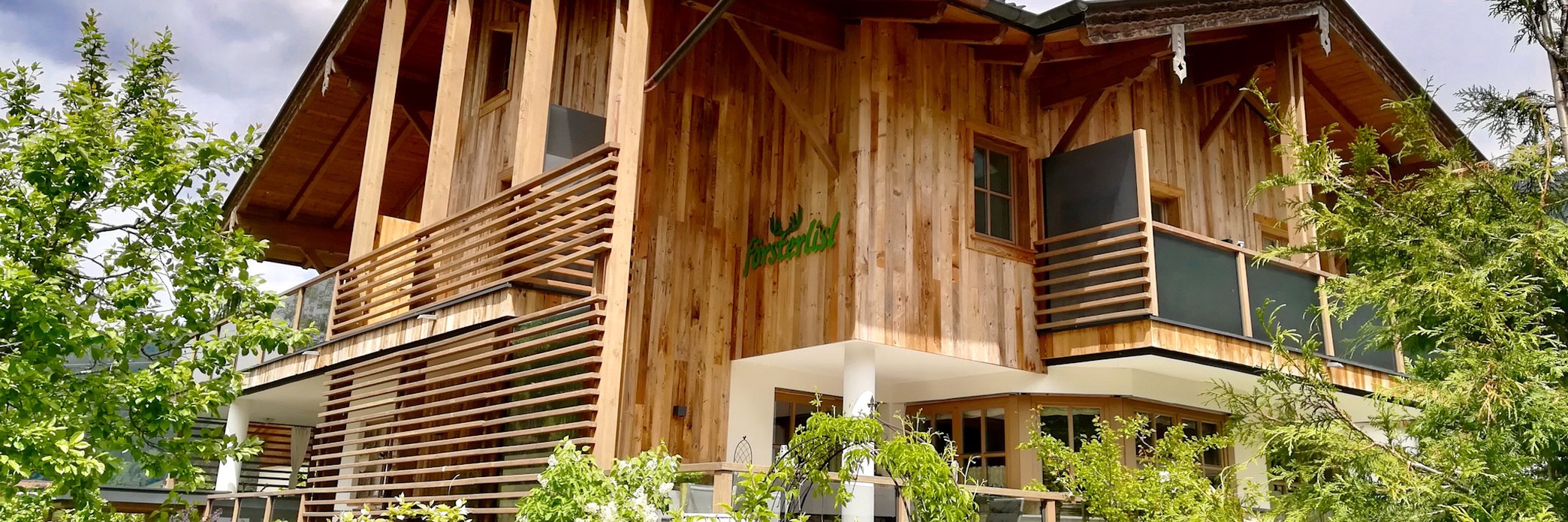 Präsentationsansicht der Firma Landhaus „Försterlisl“