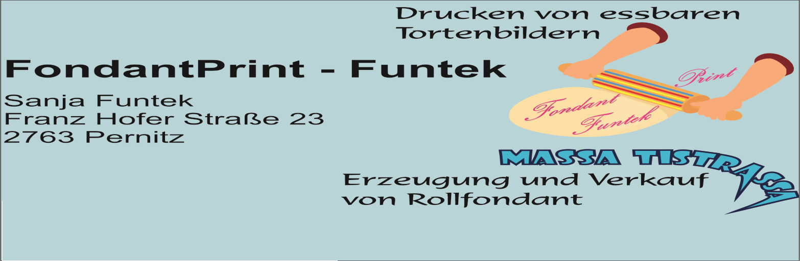 Präsentationsansicht der Firma FondantPrint-Funtek