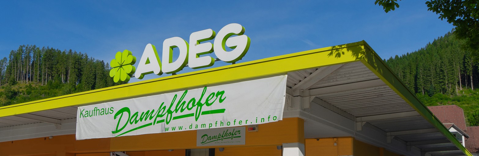 Präsentationsansicht der Firma Dampfhofer Gesellschaft m.b.H. (ADEG Dampfhofer)