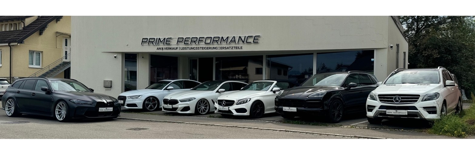 Präsentationsansicht der Firma Prime Performance