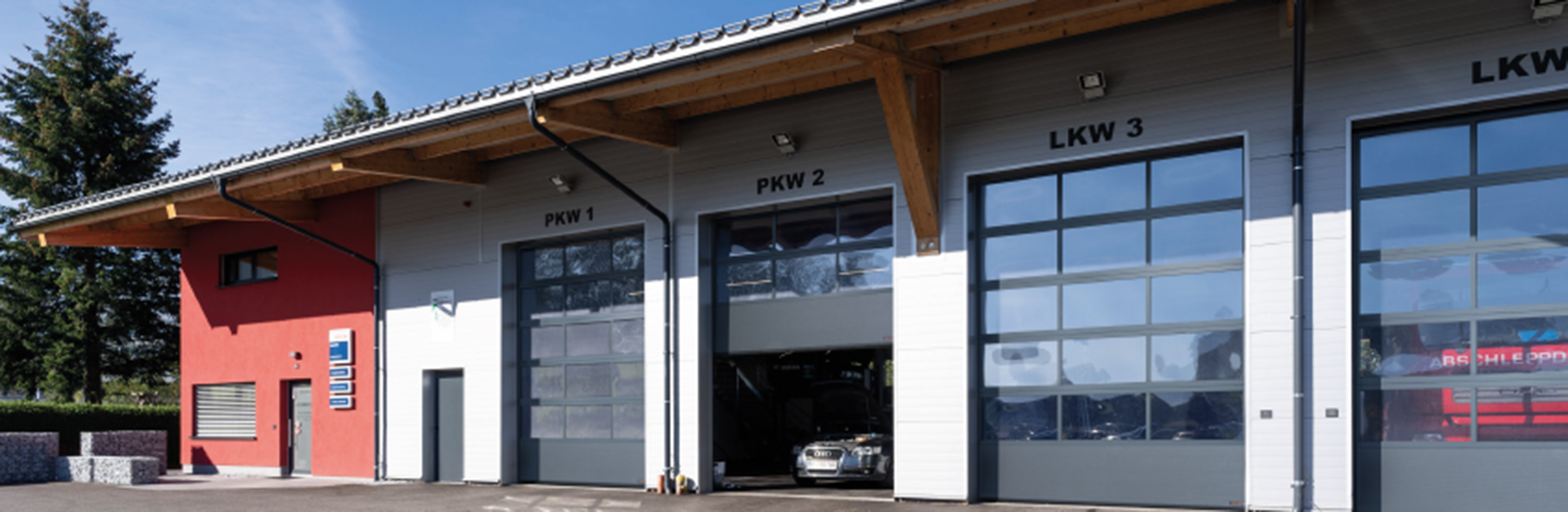 Präsentationsansicht der Firma Kessler Tore GmbH