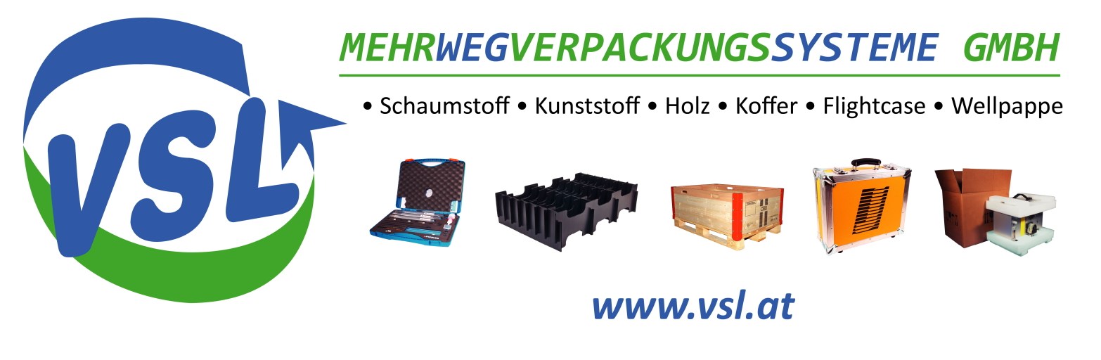 Präsentationsansicht der Firma VSL Mehrwegverpackungssysteme GmbH